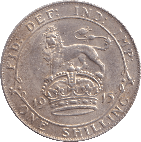 1915 SHILLING ( AUNC ) - Shilling - Cambridgeshire Coins