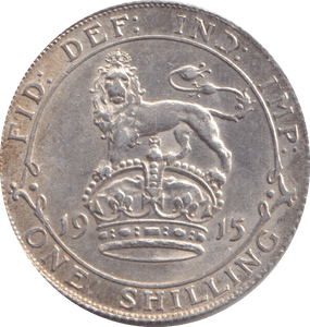 1915 SHILLING ( AUNC ) - Shilling - Cambridgeshire Coins