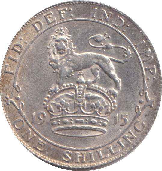 1915 SHILLING ( AUNC ) - Shilling - Cambridgeshire Coins