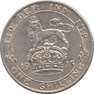 1915 SHILLING ( EF ) 3 - Shilling - Cambridgeshire Coins