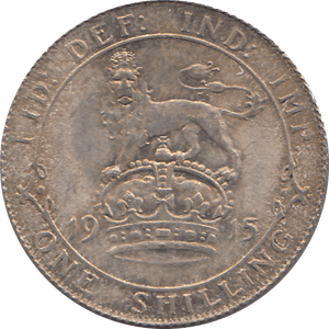 1915 SHILLING ( EF ) 4 - Shilling - Cambridgeshire Coins