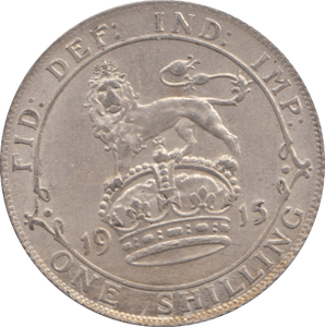 1915 SHILLING ( EF ) 5 - SHILLING - Cambridgeshire Coins