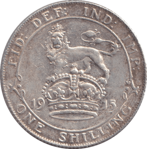 1915 SHILLING ( EF ) - Shilling - Cambridgeshire Coins