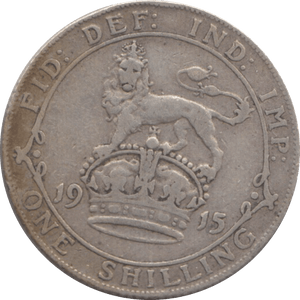 1915 SHILLING ( FINE ) 6 - Shilling - Cambridgeshire Coins