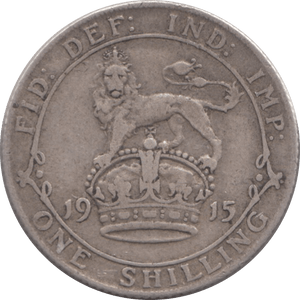 1915 SHILLING ( FINE ) 6 - Shilling - Cambridgeshire Coins