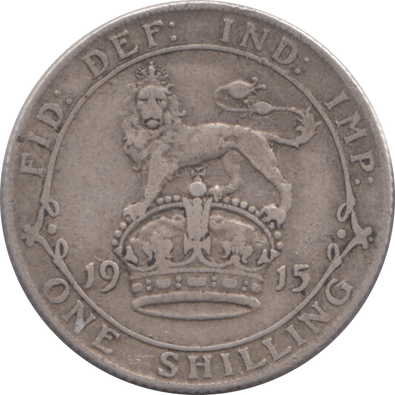 1915 SHILLING ( FINE ) 6 - Shilling - Cambridgeshire Coins