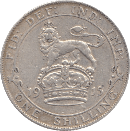 1915 SHILLING ( GVF ) 18 - Shilling - Cambridgeshire Coins