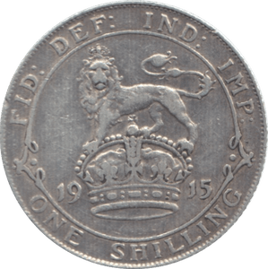 1915 SHILLING ( GVF ) 4 - Shilling - Cambridgeshire Coins