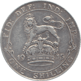 1915 SHILLING ( GVF ) 4 - Shilling - Cambridgeshire Coins