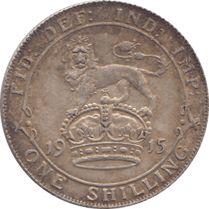 1915 SHILLING ( GVF ) 5 - Shilling - Cambridgeshire Coins