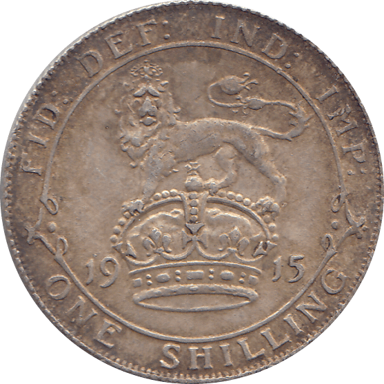 1915 SHILLING ( GVF ) 5 - Shilling - Cambridgeshire Coins