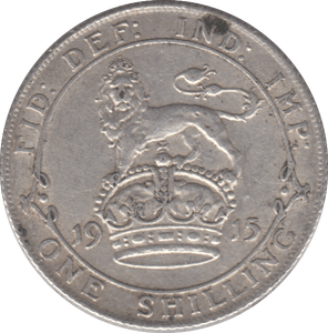 1915 SHILLING ( GVF ) 6 - Shilling - Cambridgeshire Coins
