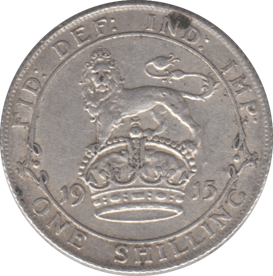 1915 SHILLING ( GVF ) 6 - Shilling - Cambridgeshire Coins