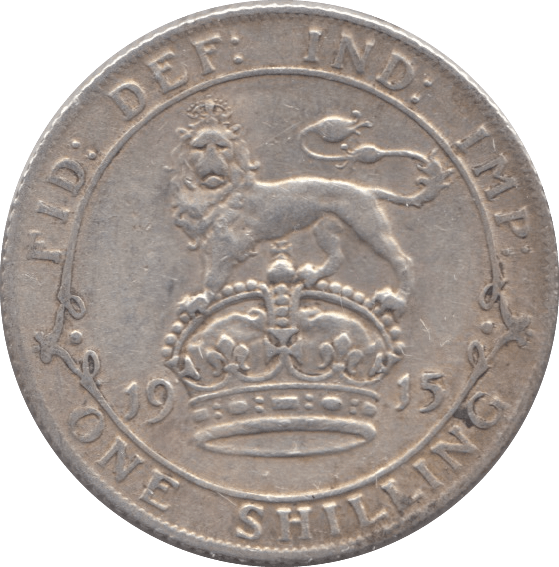 1915 SHILLING ( GVF ) - Shilling - Cambridgeshire Coins