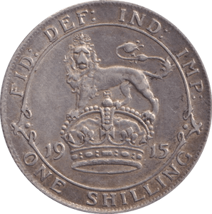 1915 SHILLING ( GVF ) - Shilling - Cambridgeshire Coins
