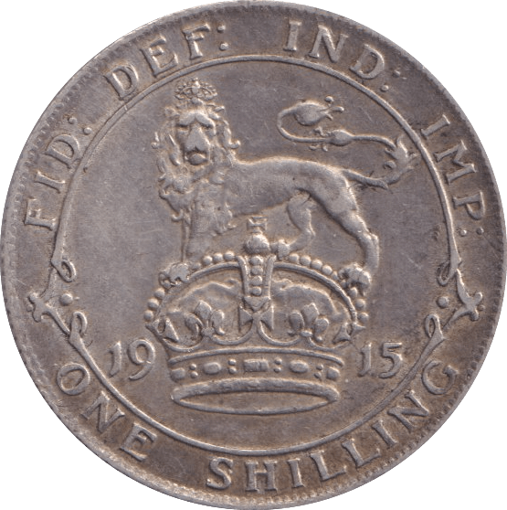 1915 SHILLING ( GVF ) - Shilling - Cambridgeshire Coins