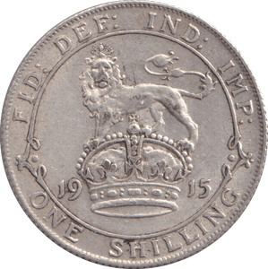 1915 SHILLING ( GVF ) - Shilling - Cambridgeshire Coins
