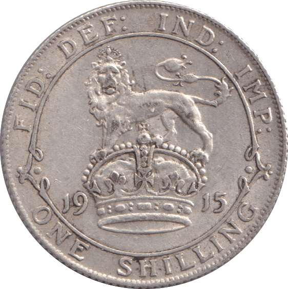 1915 SHILLING ( GVF ) - Shilling - Cambridgeshire Coins