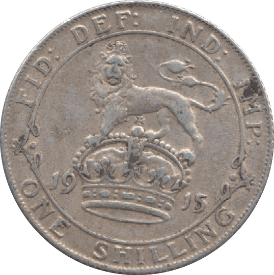 1915 SHILLING ( VF ) 12 - Shilling - Cambridgeshire Coins