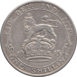 1915 SHILLING ( VF ) 3 - Shilling - Cambridgeshire Coins