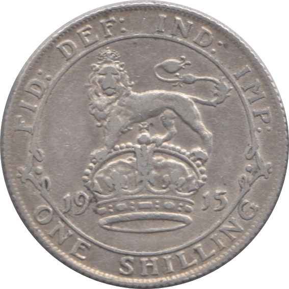 1915 SHILLING ( VF ) 3 - Shilling - Cambridgeshire Coins
