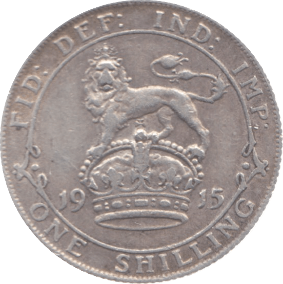 1915 SHILLING ( VF ) 3 - Shilling - Cambridgeshire Coins
