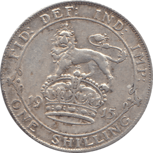 1915 SHILLING ( VF ) 4 - Shilling - Cambridgeshire Coins