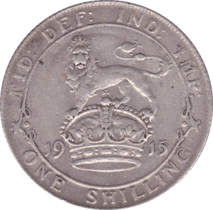 1915 SHILLING ( VF ) D - Shilling - Cambridgeshire Coins