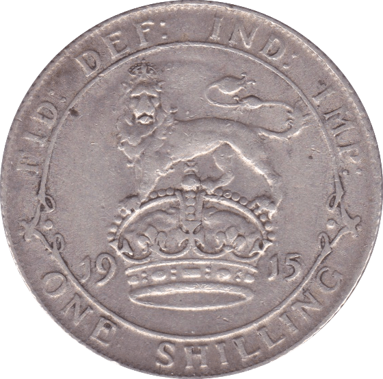 1915 SHILLING ( VF ) D - Shilling - Cambridgeshire Coins