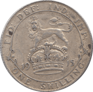1915 SHILLING ( VF ) - Shilling - Cambridgeshire Coins