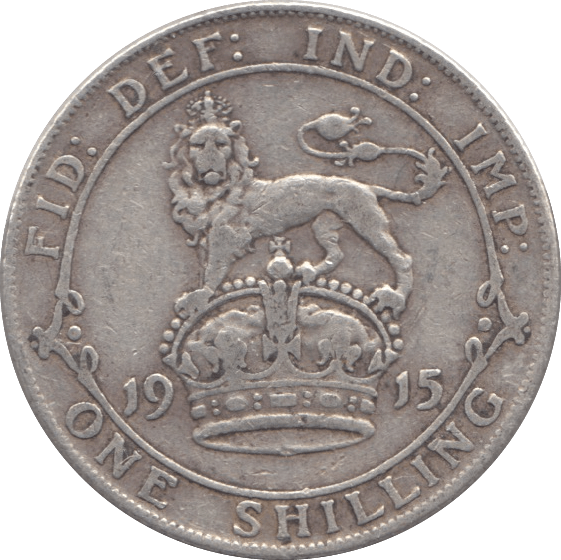 1915 SHILLING ( VF ) - Shilling - Cambridgeshire Coins