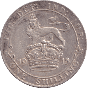 1915 SHILLING ( VF ) - Shilling - Cambridgeshire Coins