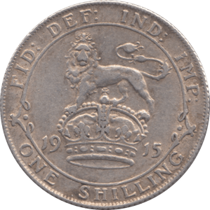 1915 SHILLING ( VF ) - Shilling - Cambridgeshire Coins