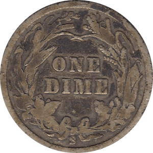1915 SILVER DIME USA S - SILVER WORLD COINS - Cambridgeshire Coins