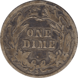 1915 SILVER DIME USA S - SILVER WORLD COINS - Cambridgeshire Coins