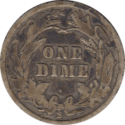 1915 SILVER DIME USA S - SILVER WORLD COINS - Cambridgeshire Coins