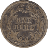 1915 SILVER DIME USA S - SILVER WORLD COINS - Cambridgeshire Coins
