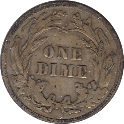 1915 SILVER DIME USA - SILVER WORLD COINS - Cambridgeshire Coins