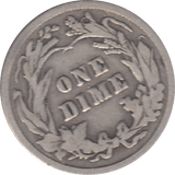 1915 SILVER DIME USA - SILVER WORLD COINS - Cambridgeshire Coins