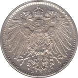 1915 SILVER ONE MARK GERMANY - SILVER WORLD COINS - Cambridgeshire Coins