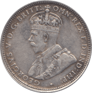 1915 SILVER ONE SHILLING AUSTRALIA - SILVER WORLD COINS - Cambridgeshire Coins