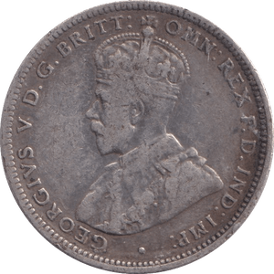 1915 SILVER ONE SHILLING AUSTRALIA - SILVER WORLD COINS - Cambridgeshire Coins