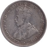 1915 SILVER ONE SHILLING AUSTRALIA - SILVER WORLD COINS - Cambridgeshire Coins