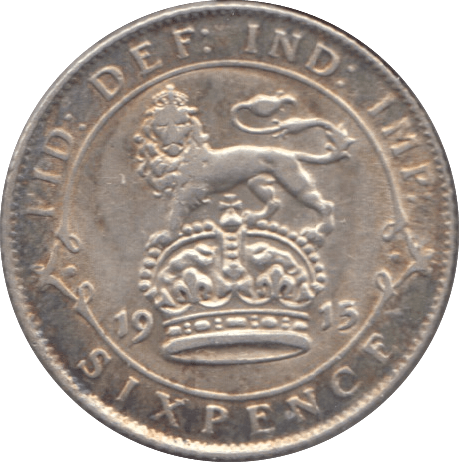 1915 SIXPENCE ( EF ) - Sixpence - Cambridgeshire Coins