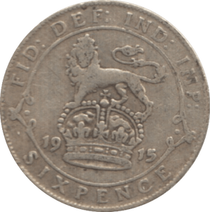 1915 SIXPENCE ( FINE ) 1 - Sixpence - Cambridgeshire Coins