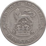 1915 SIXPENCE ( FINE ) - Sixpence - Cambridgeshire Coins