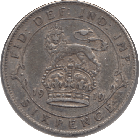 1915 SIXPENCE ( GF ) 12 - Sixpence - Cambridgeshire Coins