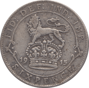 1915 SIXPENCE ( GF ) - Sixpence - Cambridgeshire Coins