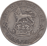 1915 SIXPENCE ( GF ) - Sixpence - Cambridgeshire Coins