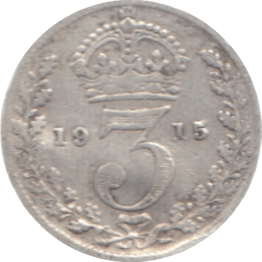 1915 THREEPENCE ( FAIR ) 3 - Threepence - Cambridgeshire Coins